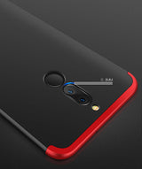 Capa de proteção GKK 360 frontal e traseira capa de corpo inteiro Huawei Mate 10 Lite preto-azul