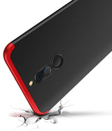 Capa de proteção GKK 360 frontal e traseira capa de corpo inteiro Huawei Mate 10 Lite preto