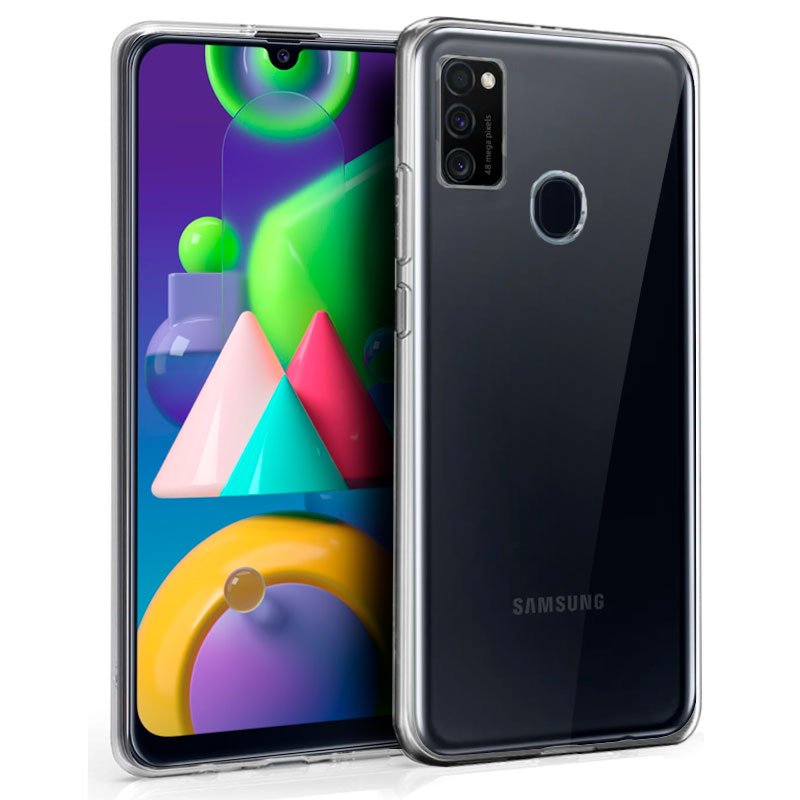 Capa Silicone Samsung M215 Galaxy M21 (Transparente)