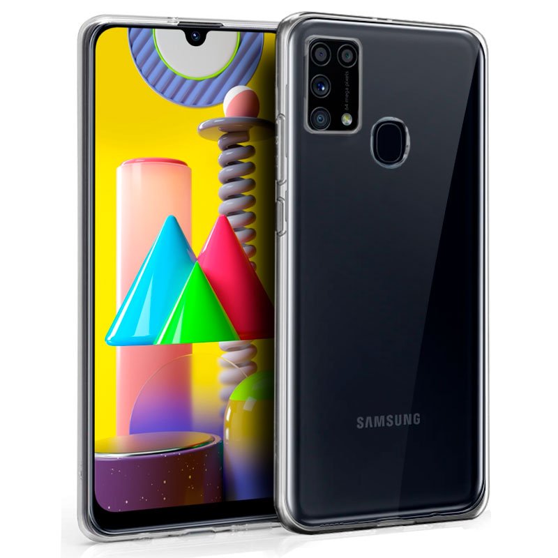 Capa Silicone Samsung M315 Galaxy M31 (Transparente)