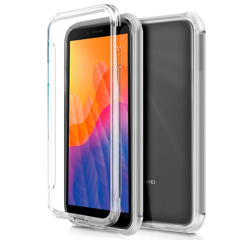 Capa silicone 3D para Huawei Y5p (transparente + traseira)