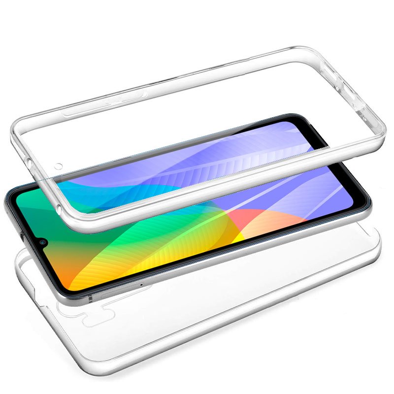 Capa silicone 3D Huawei Y6p (frente e verso transparentes)