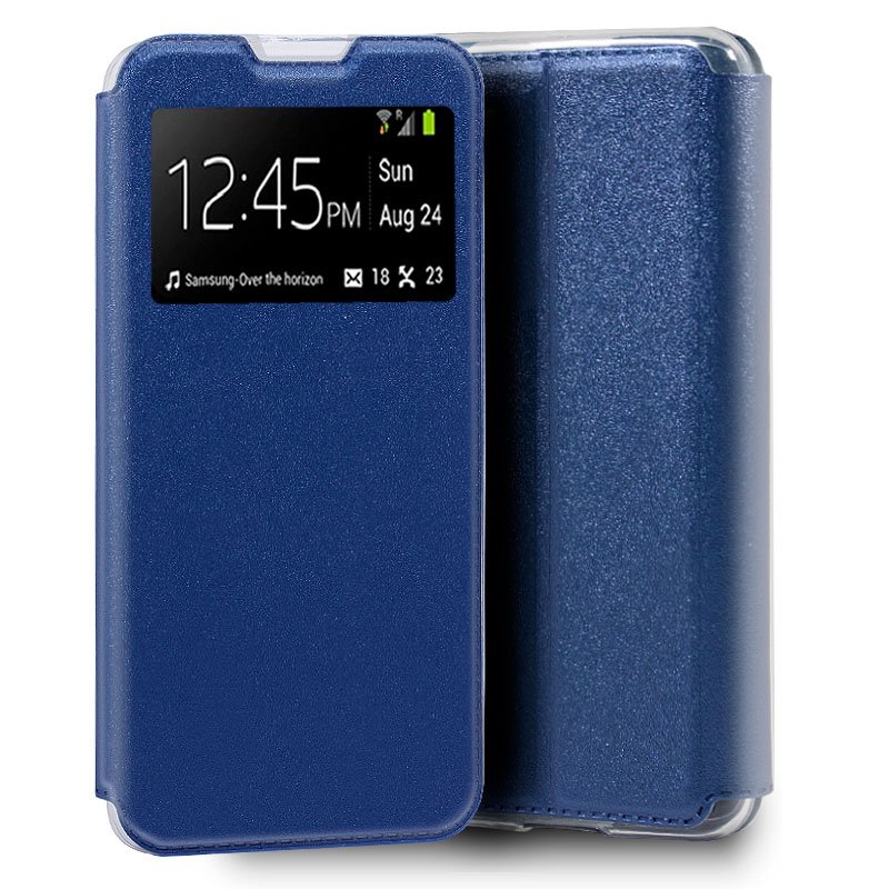 Capa Flip Huawei Y5p Plain Blue