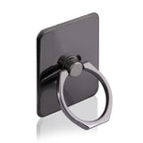Porta-anel de metal para smartphone e tablet preto