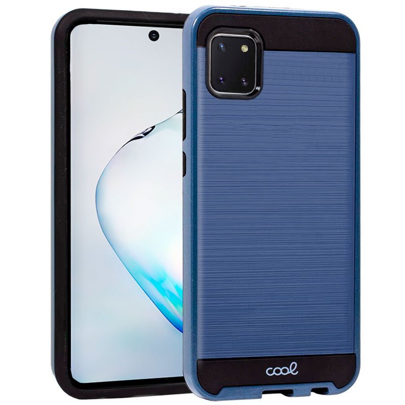 Capa em Alumínio para Samsung N770 Galaxy Note 10 Lite Azul