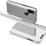 Capa Flip Samsung M215 Galaxy M21 / M31 Clear View Silver