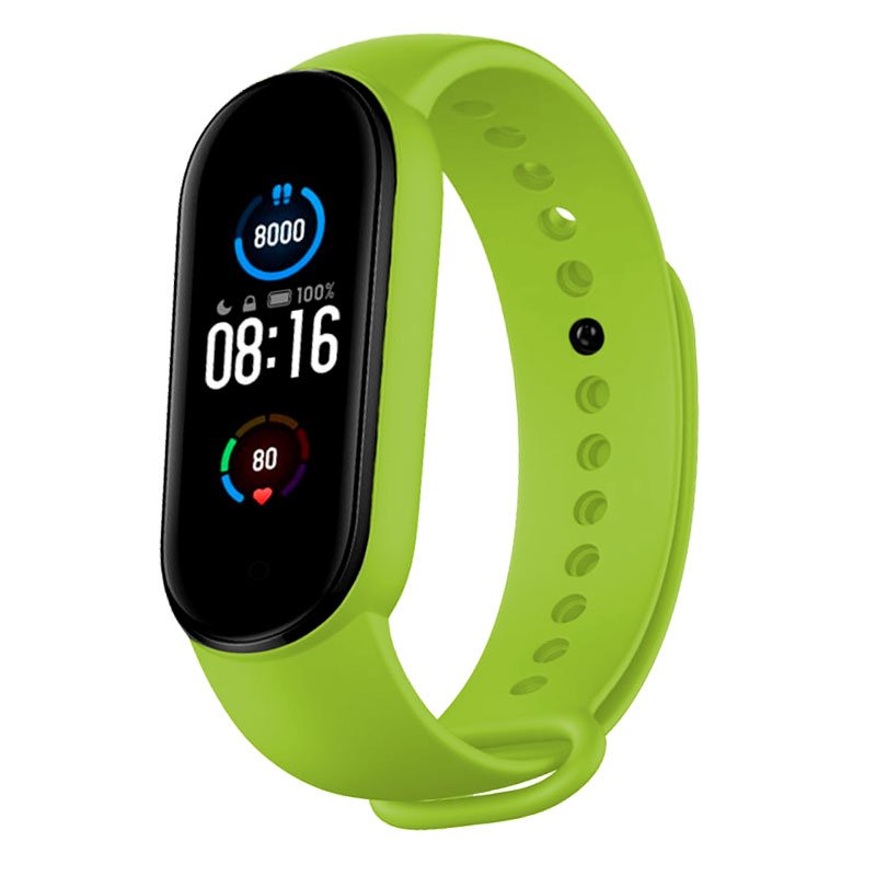 Pulseira Bracelete verde suave Xiaomi Mi Band 5