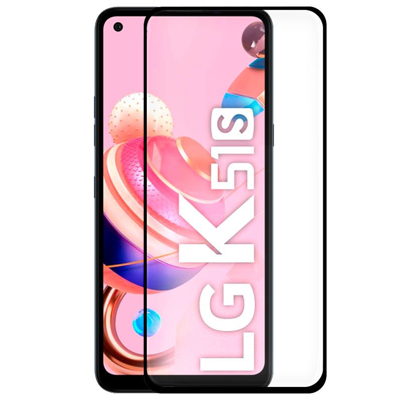 Película Vidro Temperado LG K51s (FULL 3D Black)