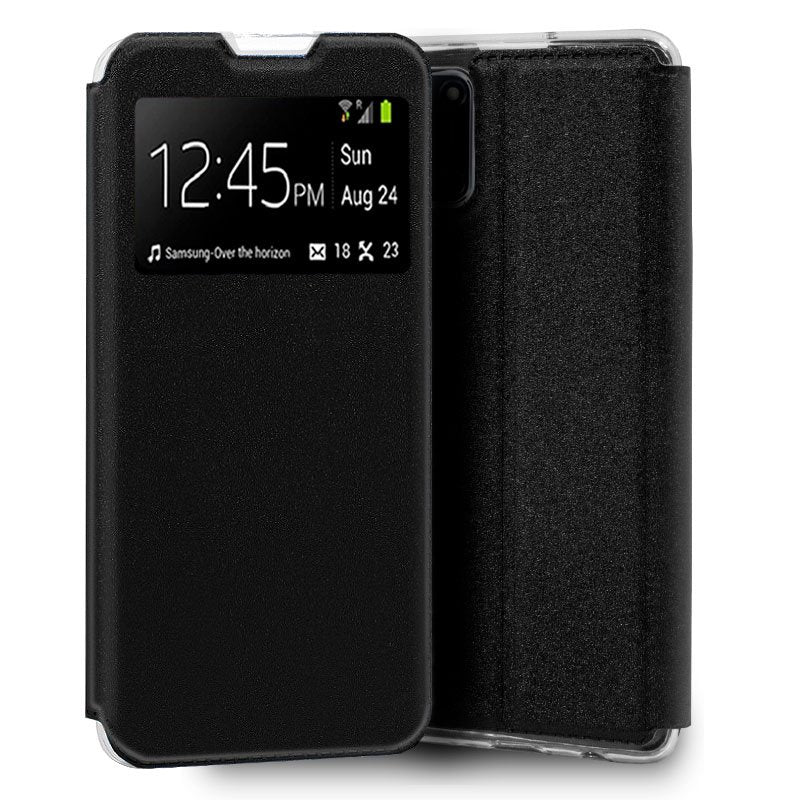 Capa Flip Oppo A52 / A72 Smooth Black