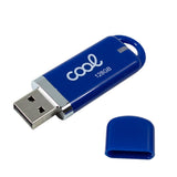 Pen Drive x USB 128 GB 2.0 COOL Cover Azul