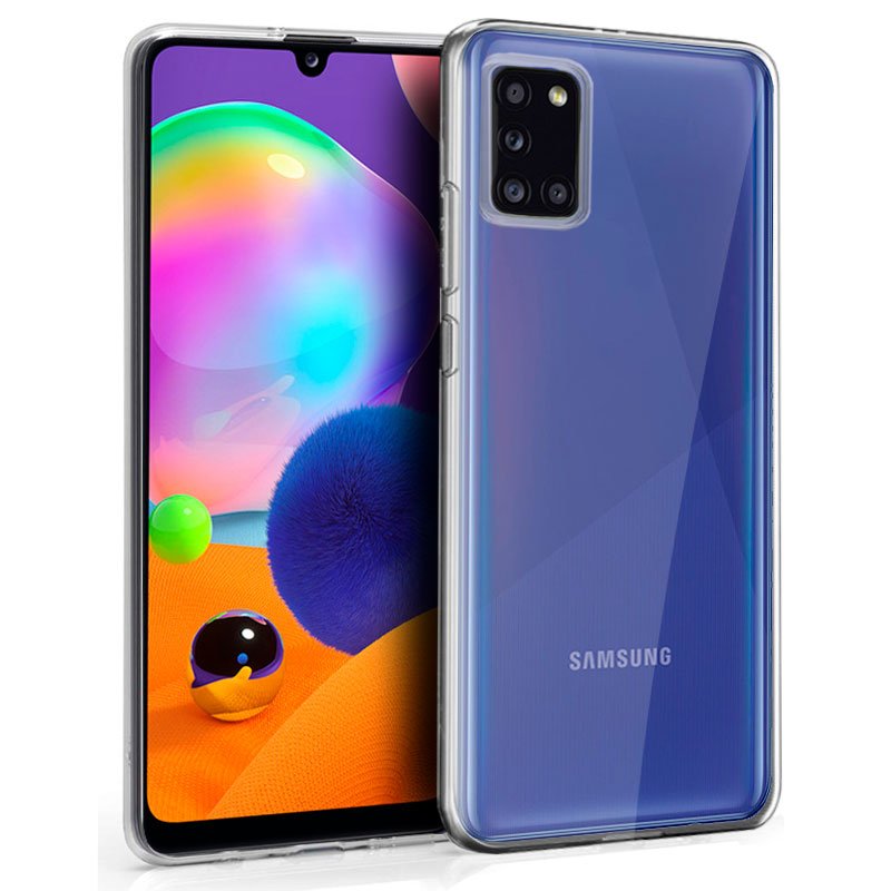Capa Silicone Samsung A315 Galaxy A31 (Transparente)