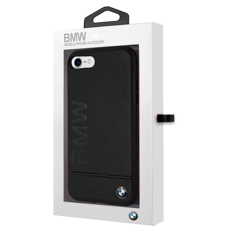 Capa IPhone 6/7/8 / SE (2020) Case BMW Black Letters