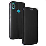 Capa Flip Huawei Y6 (2019) / Y6s / Honor 8A Elegance Preto