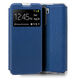 Capa Flip Huawei P40 Lite 5G Azul Claro