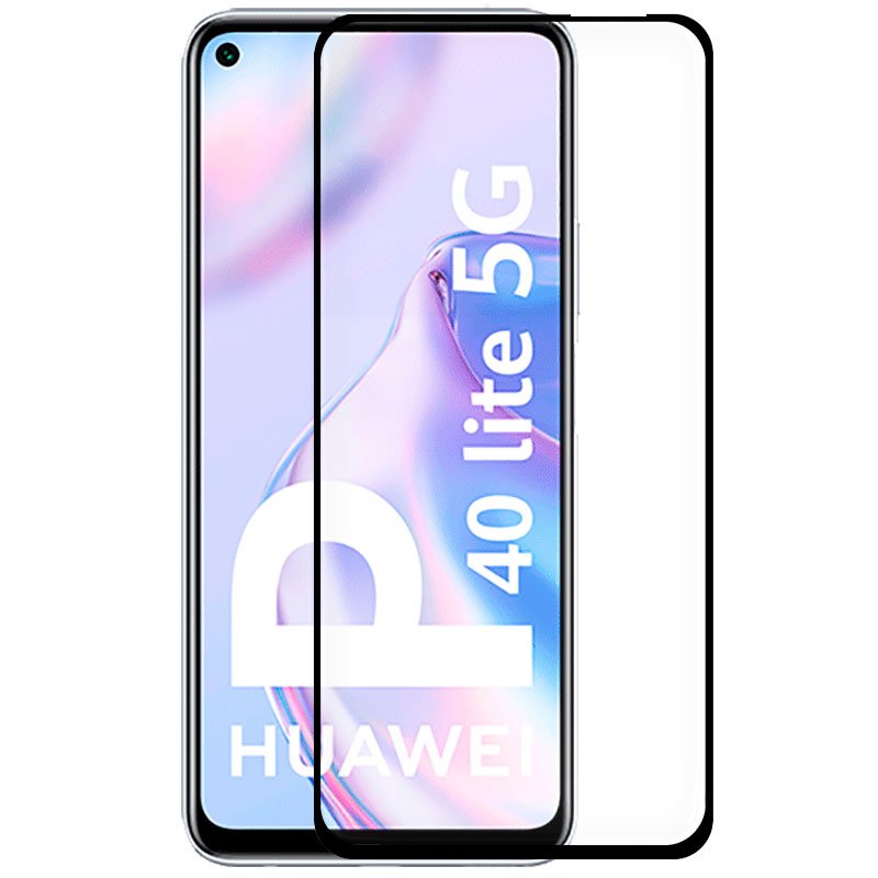 Película Vidro Temperado para Huawei P40 Lite 5G (3D preto completo)