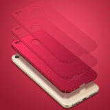 MSVII Simple Ultra-Thin Cover PC Case para Xiaomi Redmi Note 5A Prime preto