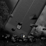 Capa flexível de TPU padrão Litchi para Xiaomi Redmi 4X cinza