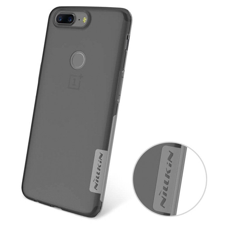 Capa Nillkin Nature TPU Gel Ultra Slim para OnePlus 5T cinza