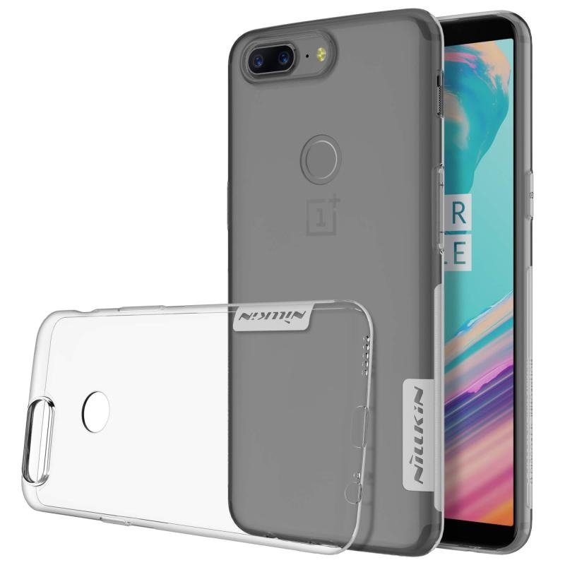 Capa Nillkin Nature TPU Gel Ultra Slim para OnePlus 5T transparente
