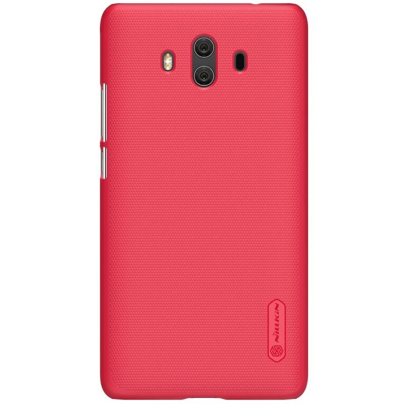 Capa Nillkin Super Frosted Shield com protetor de tela para Huawei Mate 10 vermelho