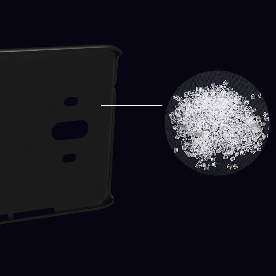 Capa Nillkin Super Frosted Shield com protetor de tela para Huawei Mate 10 dourado