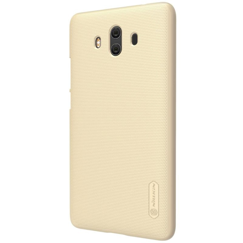 Capa Nillkin Super Frosted Shield com protetor de tela para Huawei Mate 10 dourado