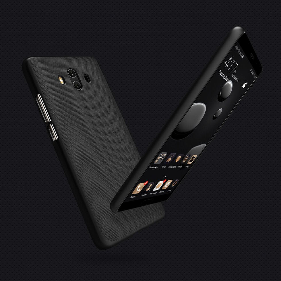 Capa Nillkin Super Frosted Shield com protetor de tela para Huawei Mate 10 dourado