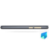 Capa de couro Nillkin Sparkle com capa flip book para Huawei Honor 7X dourado