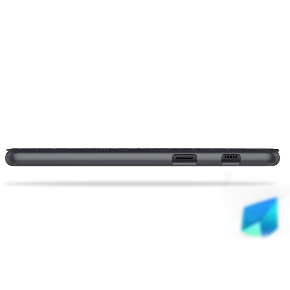 Capa de couro Nillkin Sparkle capa flip book para Samsung Galaxy A8 2018 A530 dourada