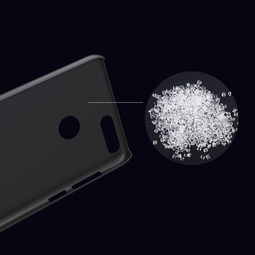 Capa Nillkin Super Frosted Shield com protetor de tela para Huawei Honor 7X dourado