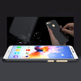 Capa Nillkin Super Frosted Shield com protetor de tela para Huawei Honor 7X dourado