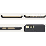 Capa Nillkin Super Frosted Shield com protetor de tela para Huawei Honor 7X dourado