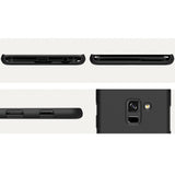 Capa Nillkin Super Frosted Shield com protetor de tela para Samsung Galaxy A8 2018 A530 vermelho