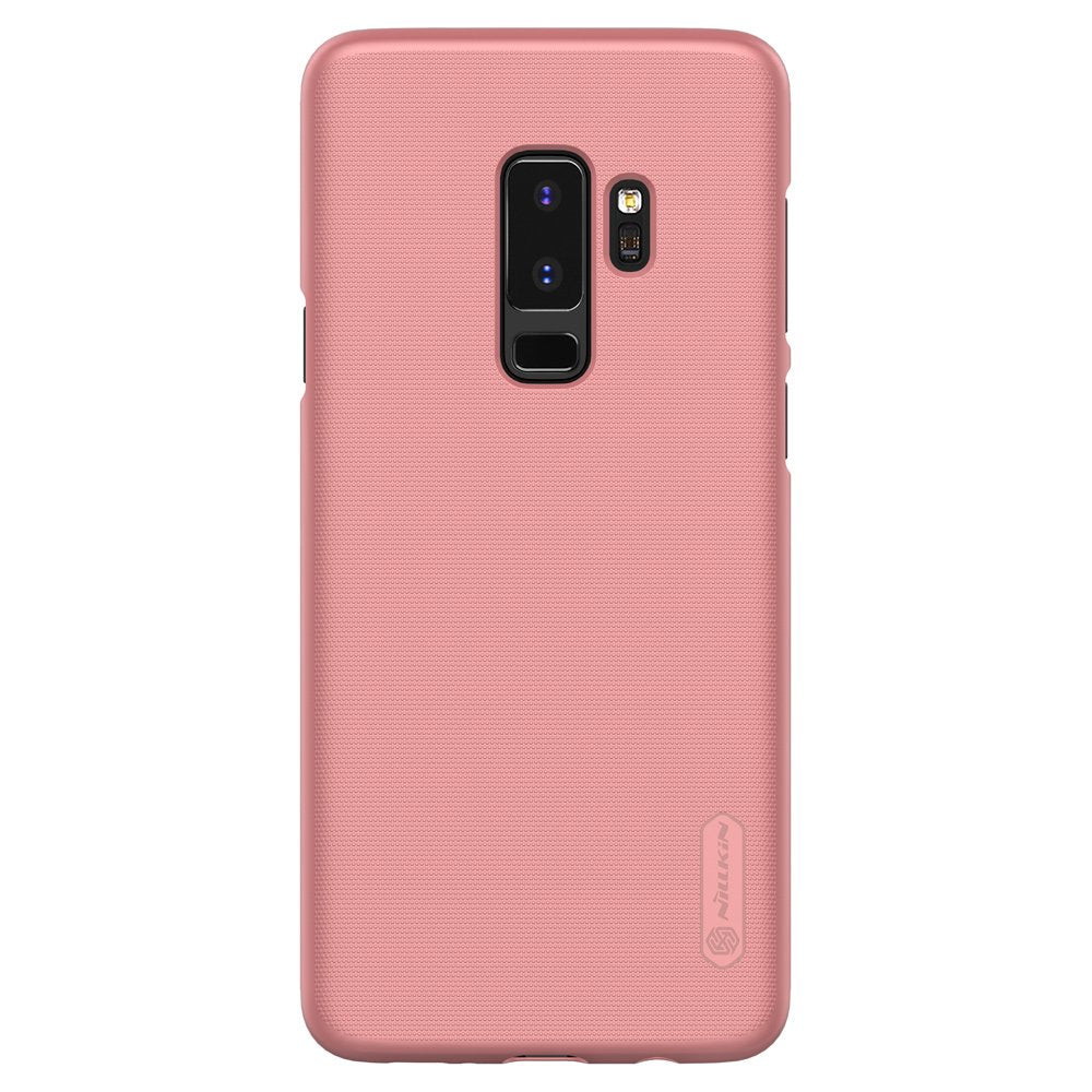 Capa Nillkin Super Frosted Shield com protetor de tela para Samsung Galaxy S9 Plus G965 rosa