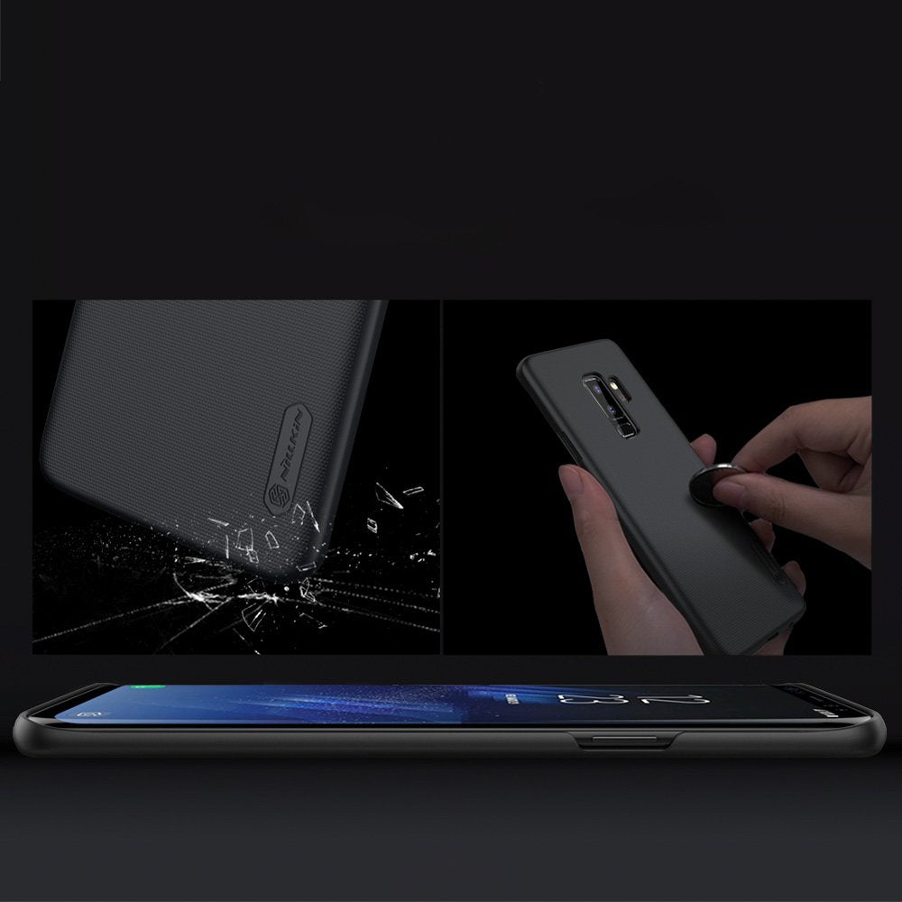 Capa Nillkin Super Frosted Shield com protetor de tela para Samsung Galaxy S9 Plus G965 branco