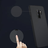 Capa Nillkin Super Frosted Shield com protetor de tela para Samsung Galaxy S9 Plus G965 branco