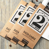 Cabo USB  -  micro USB Remax Weave RC-081m com tecido trançado 2.1A 1M branco cremoso