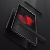 Capa de proteção GKK 360 frontal e traseira capa completa para Samsung Galaxy S9 G960 preto