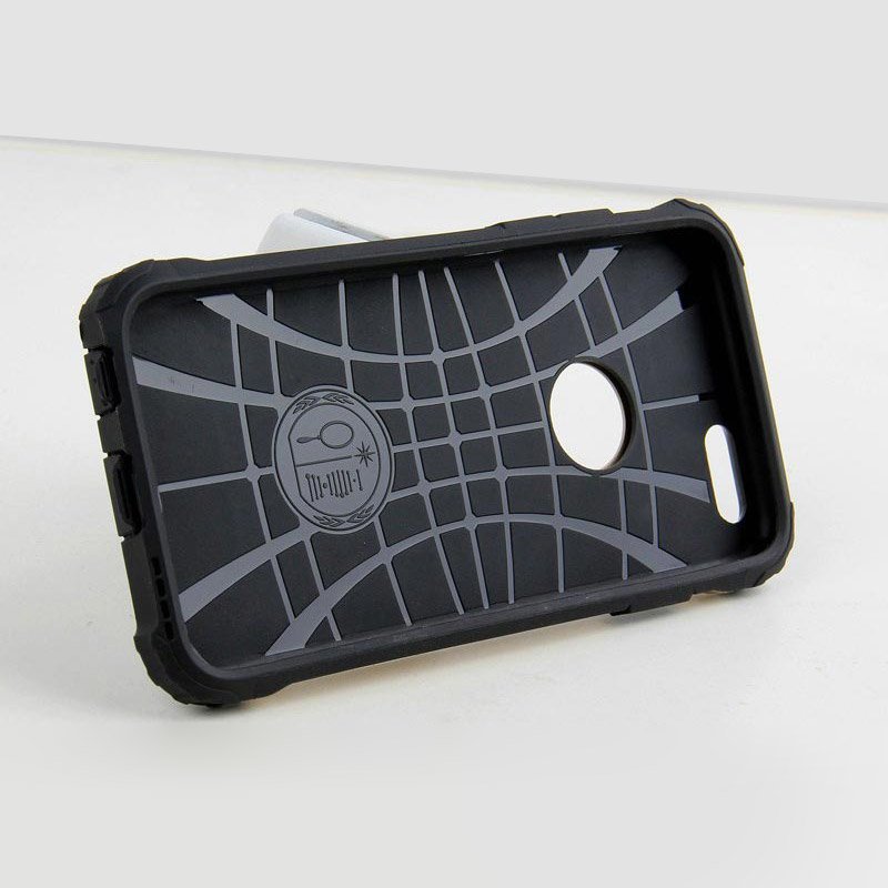 Capa Hybrid Armor Capa resistente e resistente para Samsung Galaxy J2 Pro J210 prata