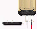 Capa Hybrid Armor Capa resistente e resistente para Samsung Galaxy J2 Pro J210 prata