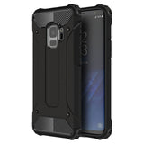 Capa Hybrid Armor Capa resistente e resistente para Samsung Galaxy S9 G960 preta