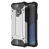 Capa Hybrid Armor Capa resistente e resistente para Samsung Galaxy S9 G960 prata