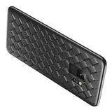 Baseus BV capa de tecido em gel TPU com design de textura de trama para Samsung Galaxy S9 G960 preto (WISAS9-BV01)