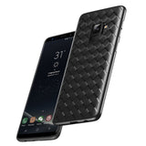 Baseus BV capa de tecido em gel TPU com design de textura de trama para Samsung Galaxy S9 G960 preto (WISAS9-BV01)