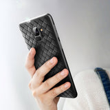 Baseus BV capa de tecido em gel TPU com design de textura de trama para Samsung Galaxy S9 G960 preto (WISAS9-BV01)