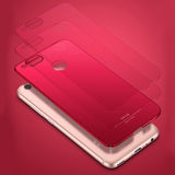 MSVII Simple Ultra-Thin Cover PC Case para Huawei Honor 7X preto