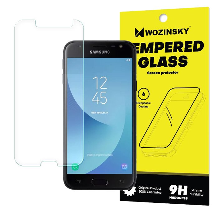 Protetor de tela de vidro temperado Wozinsky 9H para Samsung Galaxy J3 2017 J330