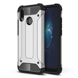 Capa Hybrid Armor Capa resistente e resistente para Huawei P20 Lite prata