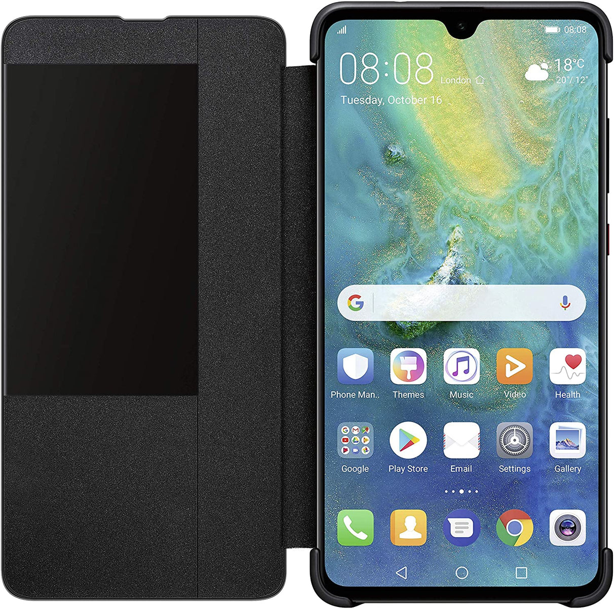 HUAWEI Capa Smart View para Mate 20 Preto