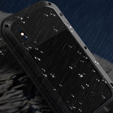 Love Mei Capa Hermética Apple iphone Xs Max Standard Militar Vidro Temperado